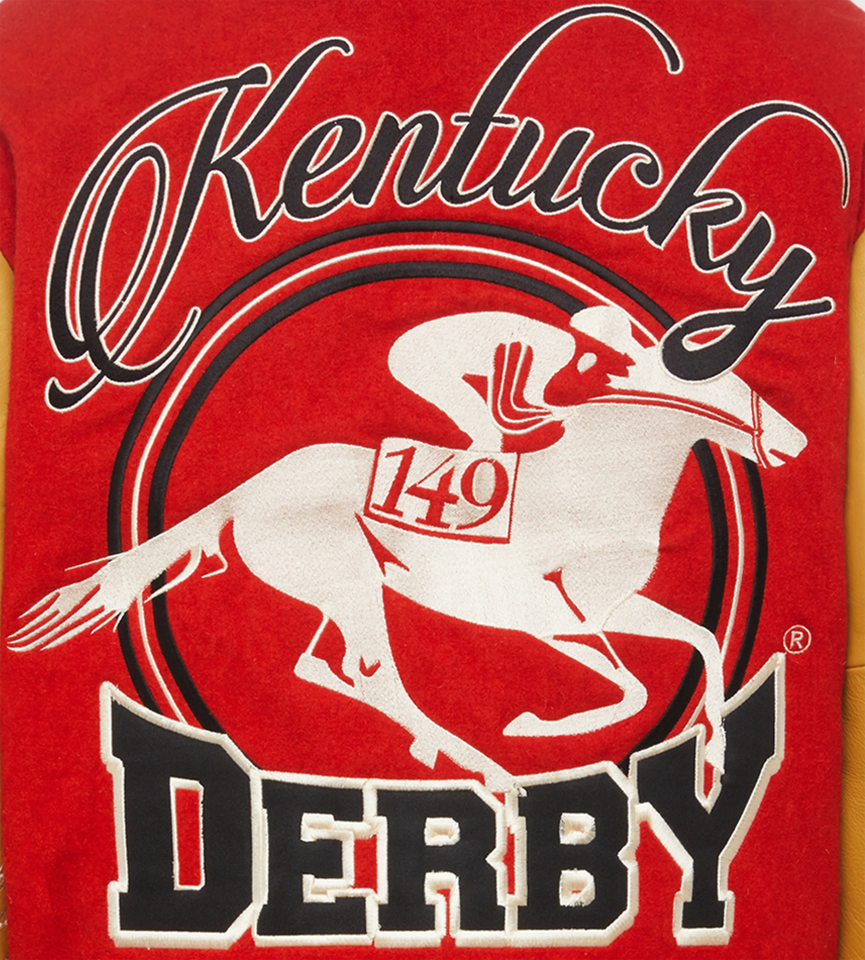 149 Letterman Jacket Red