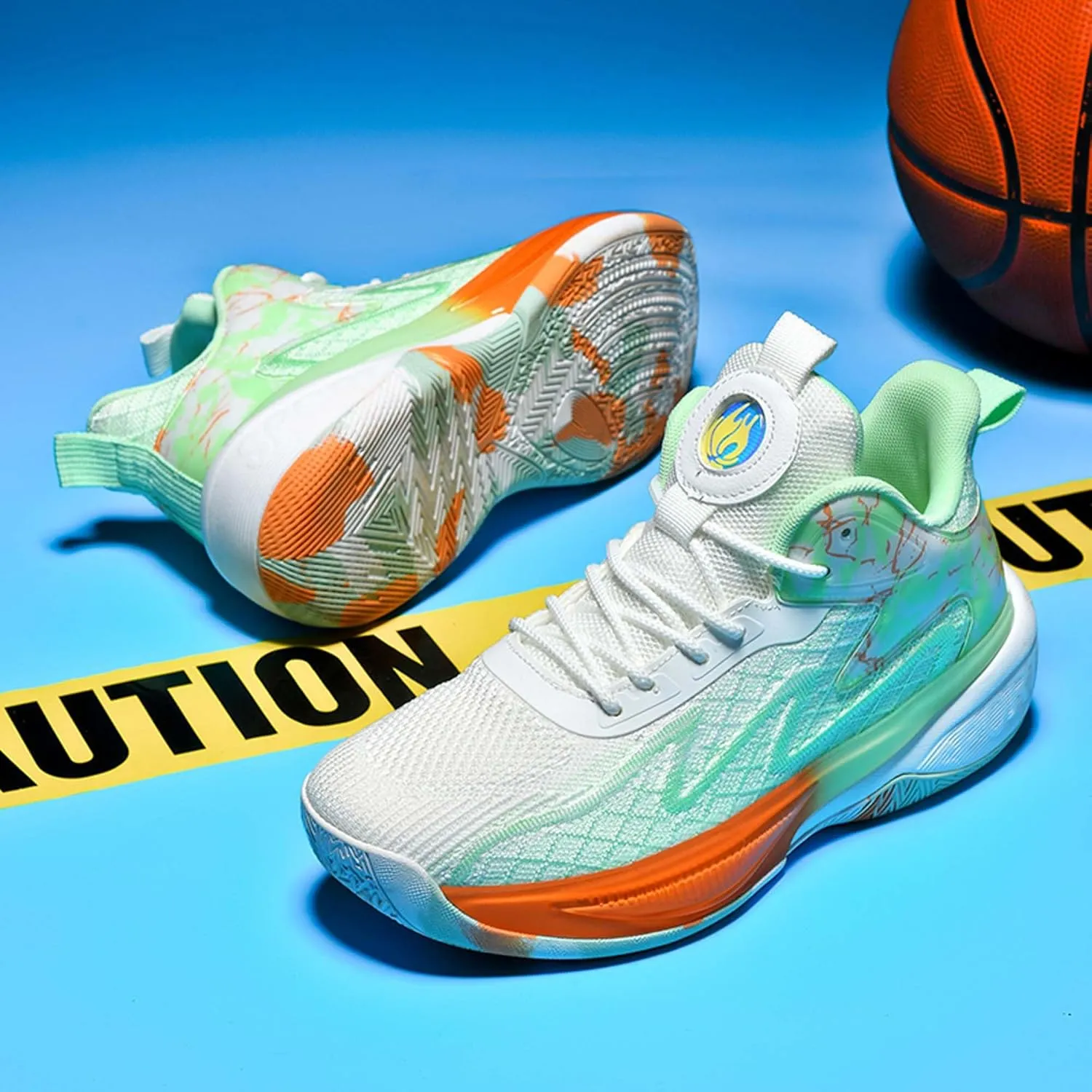 Anti Slip Basketball Shoes, Breathable Training Shoes, Outdoor Comfortable Hiking Shoes