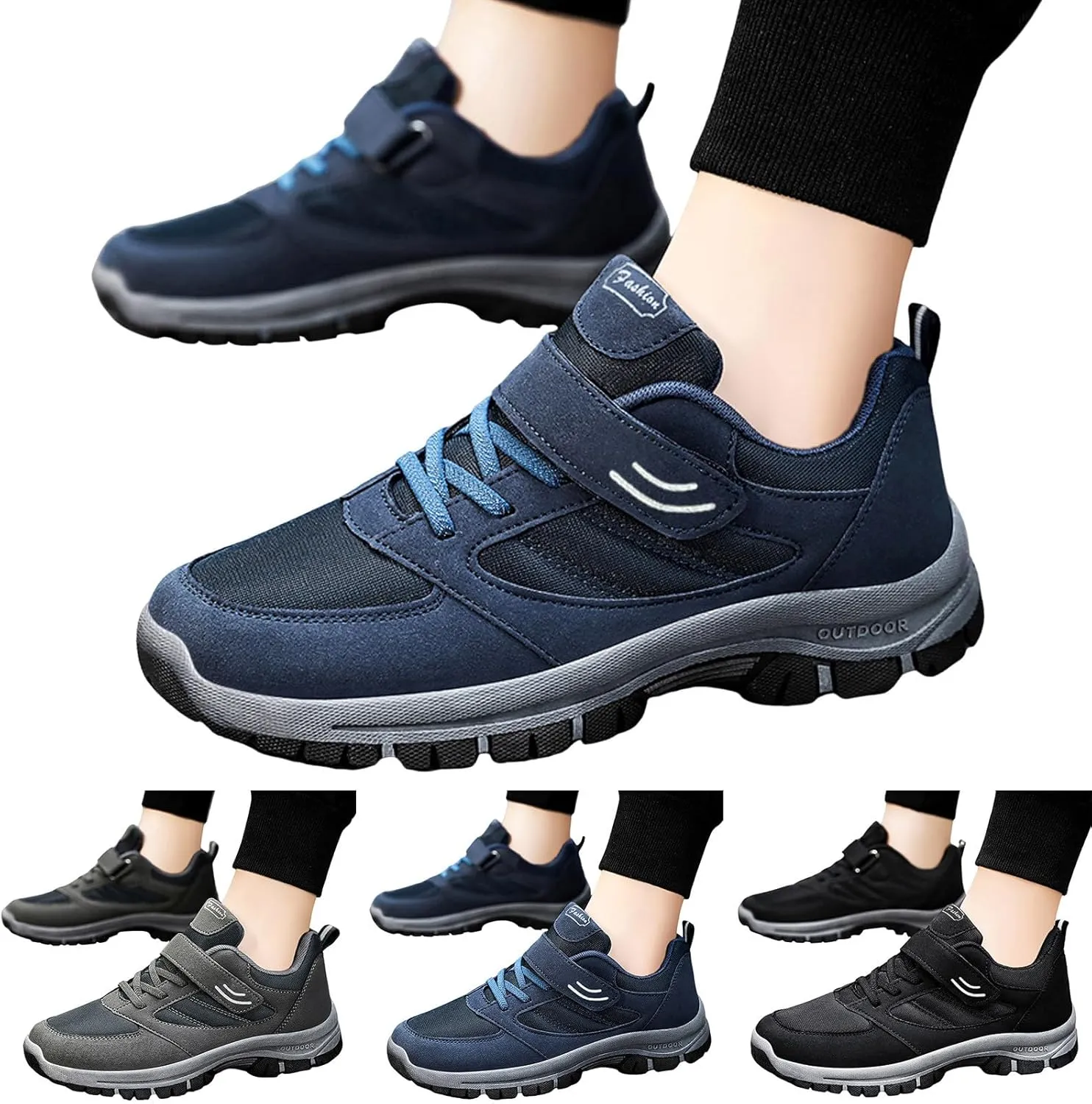 Athletic Fashion Sneakers for Men Recovery Air Athletic Running Tennis Shoe Arch Support Walking Shoes for Men