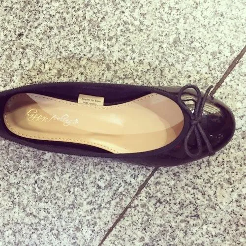 Bowknot Round Toe Flat Sandals