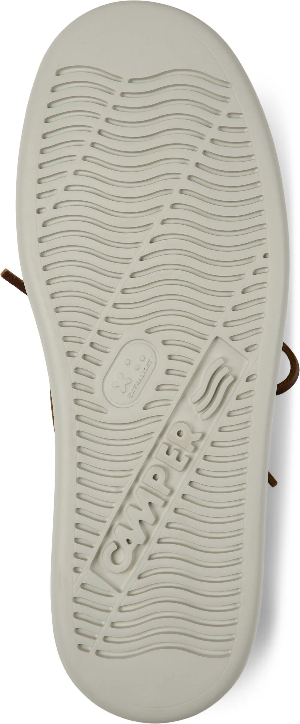 Camper Runner Four Moccasins, Red/Rusty Red