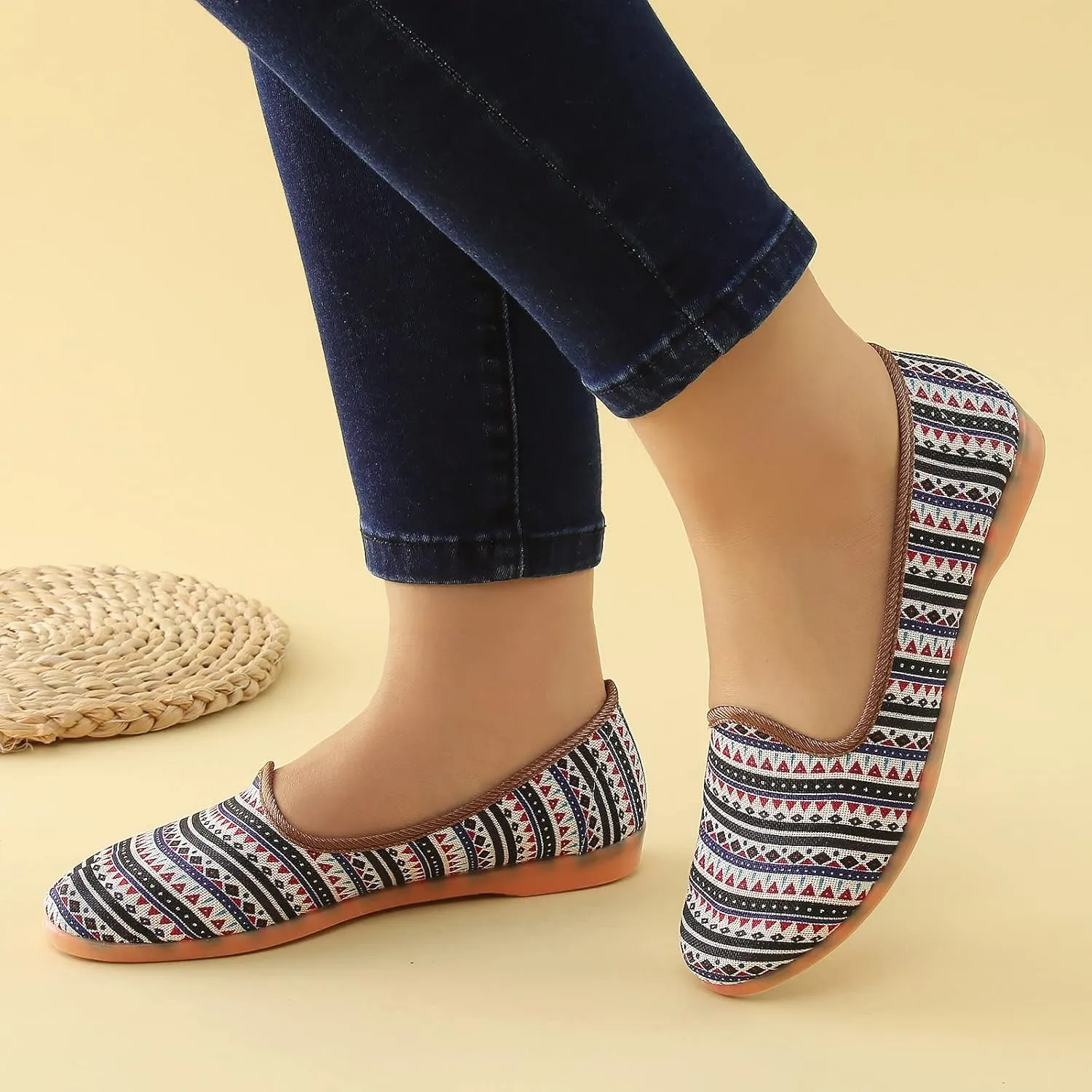 Casual Boat Loafers Shoes for Women Work Shoes Comfort Walking Shoes Women's Loafers Fashion Comfortable Flats