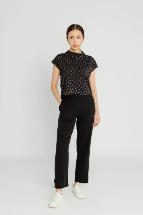 Convertible Crop Pant - Black