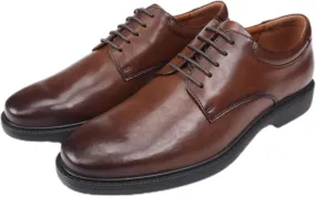 Men's Classic Synthetic Leather Derby Shoes for Business and Casual Wear