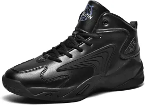 Men's High Top Basketball Shoes Fashion Running Sneakers Indoor Outdoor Non Slip Training Athletic Shoes