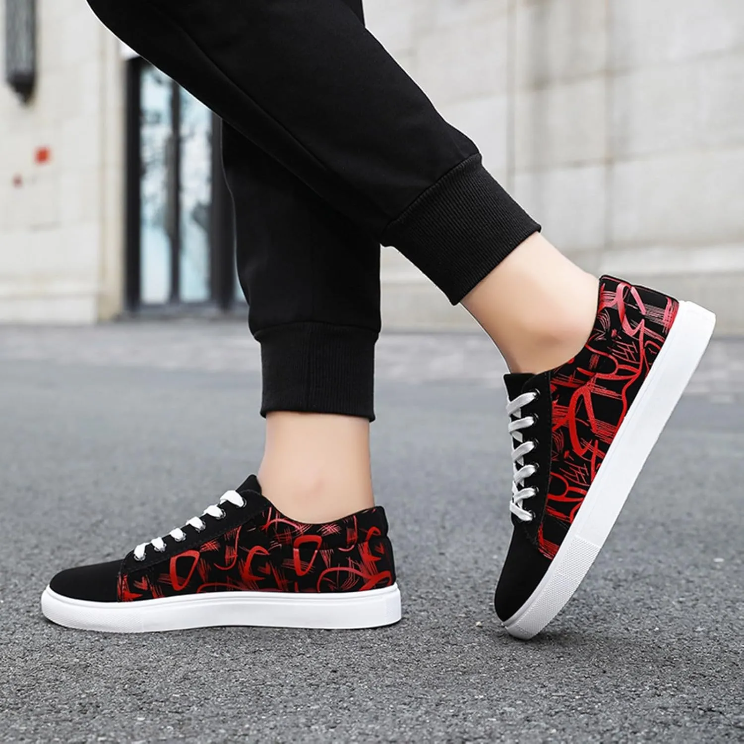 Men's Non Slip Barefoot Minimalist Shoes Breathable Casual Comfortable Walking Sneaker Comfortable Stretch Shoes