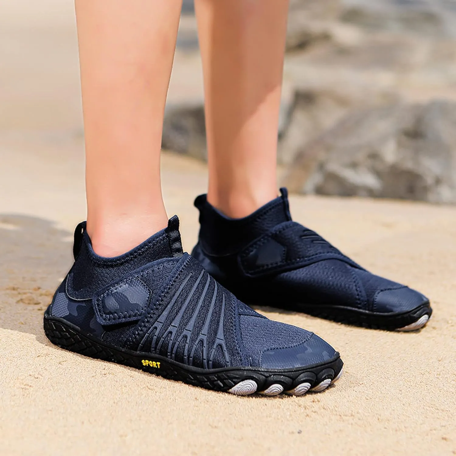 Outdoor Water Shoes Women Men Quick Dry Aqua Barefoot Beach Swim Pool Surf Yoga Hiking Kayaking Lightweight Non Slip Sports Shoes