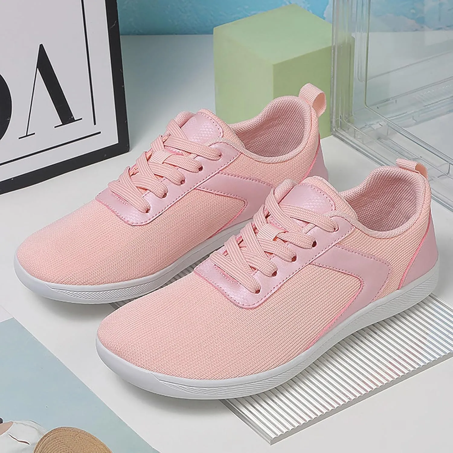 Running Shoes for Women Arch Support Casual Work Shoes Brown Sneakers Sneakers Walking Non Slip Lightweight Basketball Shoe Loafers Dress Shoe
