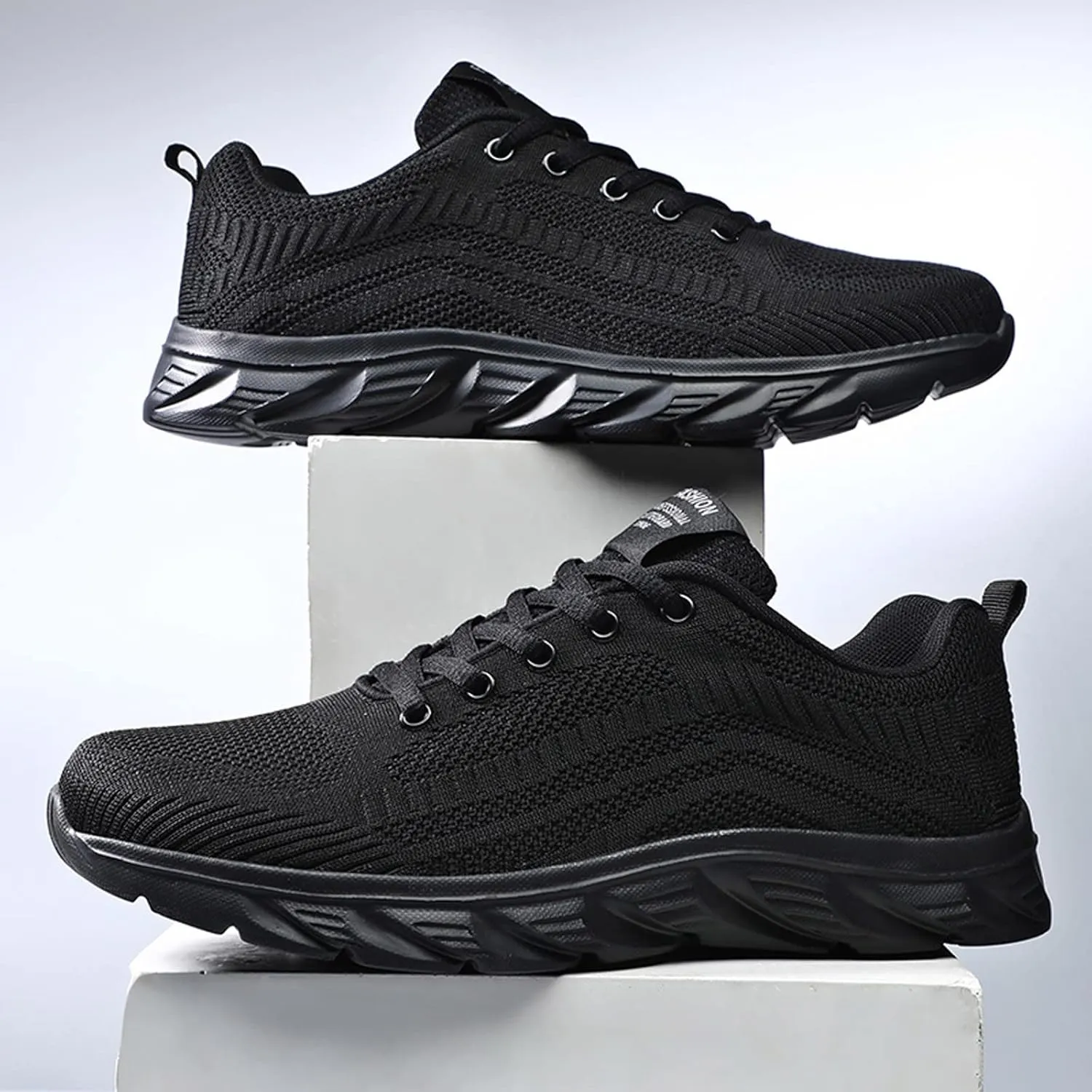 Women's Fashion Sneaker Non Slip Work Wide Comfortable Slip Resistant Work Shoes Hot Pink Tennis Shoes Womens Flat Loafers Slip On Sneakers Women